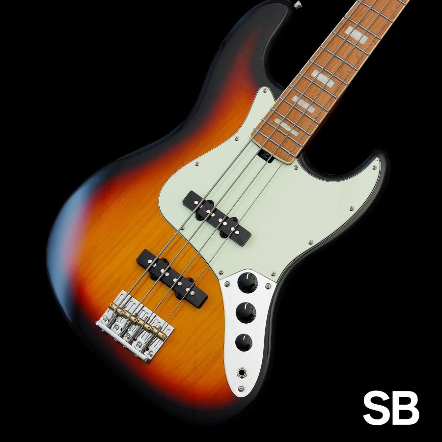 Sfida スフィーダ SJB-500 ベース初心者12点セット 多機能アンプ付 ローステッドメイプルネック ジャズベースタイプの画像