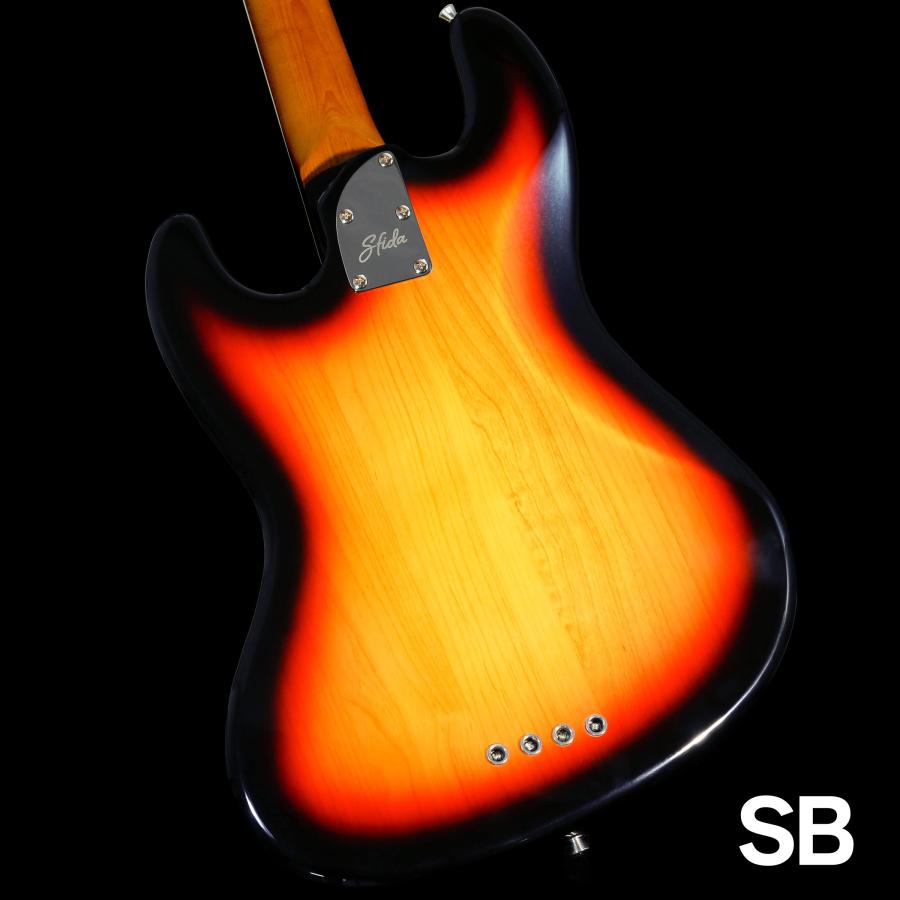 Sfida スフィーダ SJB-500 ベース初心者12点セット 島村楽器で一番売れてるベースアンプ付 ローステッドメイプルネック ジャズベースタイプの画像