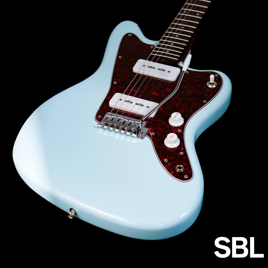 Sfida スフィーダ SJM-500 エレキギター初心者14点セット Bluetooth搭載ミニアンプ付き ローステッドメイプルネック ジャズマスタータイプ