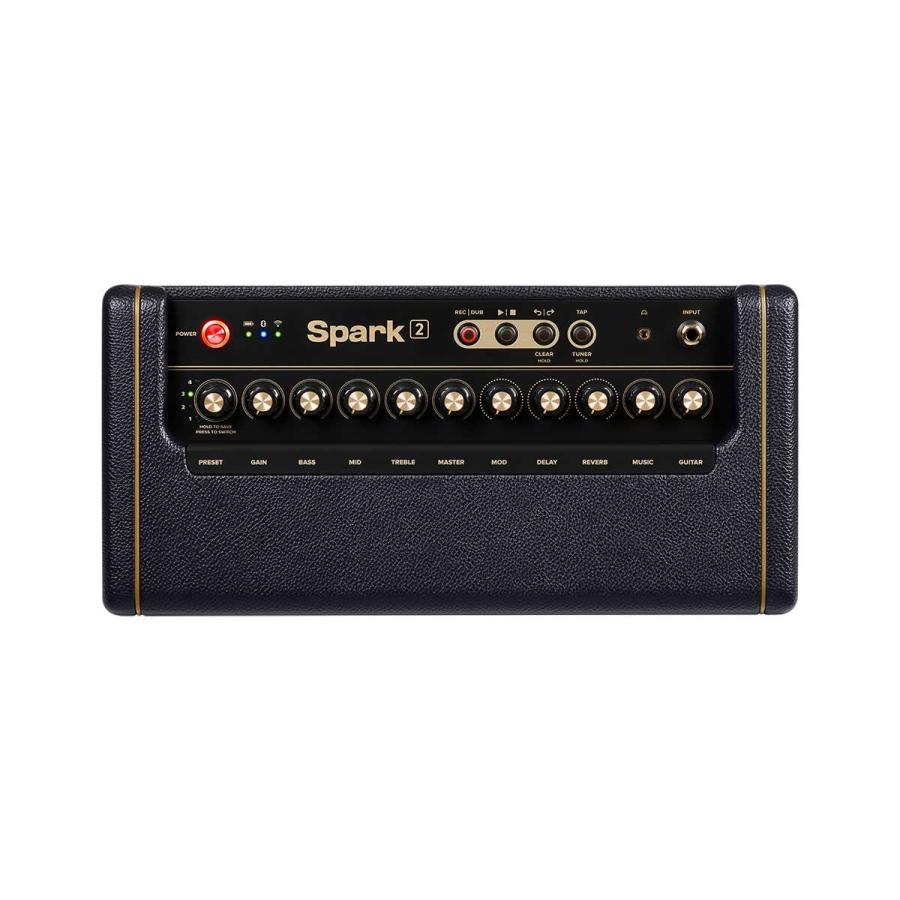 Positive Grid ポジティブグリッド Spark2 ヘッドホン＆専用ケース セット ギターアンプ ベース エレアコ対応 50W スパークの画像