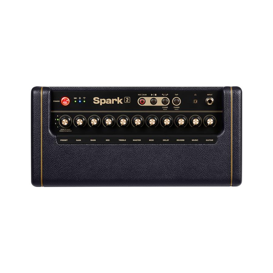 Positive Grid ポジティブグリッド Spark2 ヘッドホン＆専用バッテリー セット ギターアンプ ベース エレアコ対応 50W スパークの画像