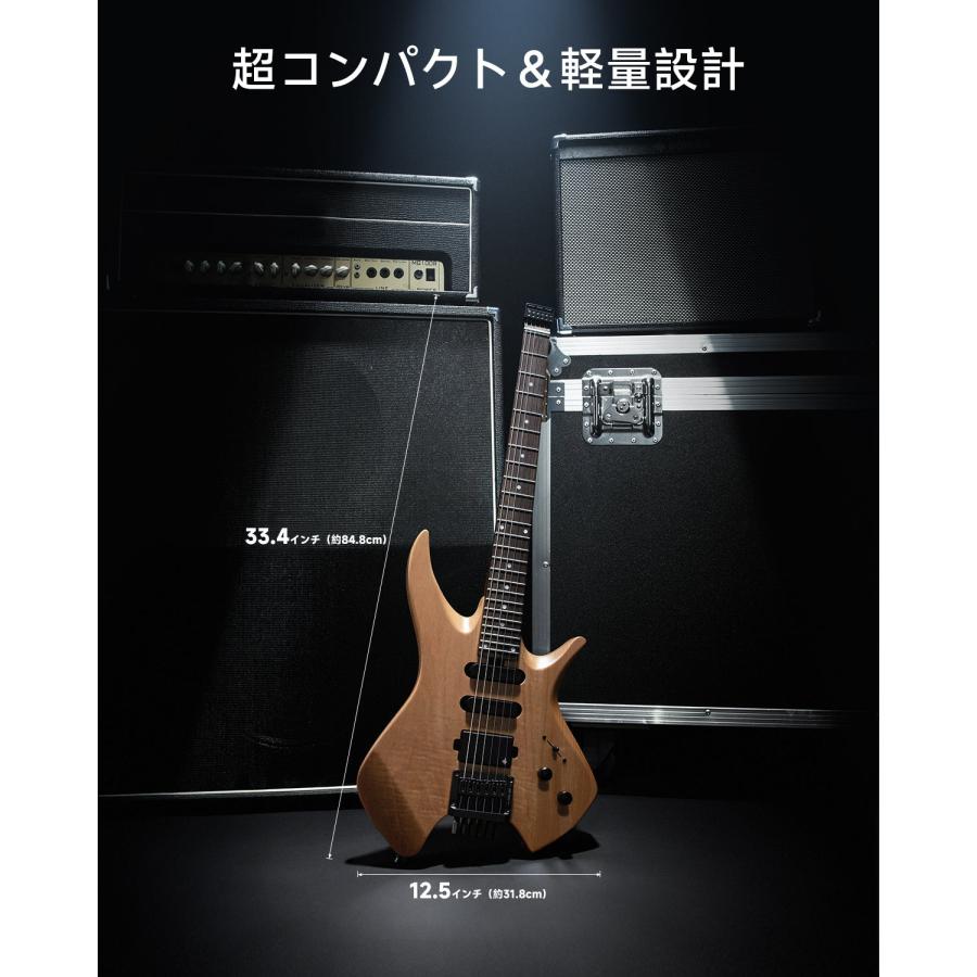 Donner ドナー NHL-500 (HLX-500) ヘッドレスギター エレキギター