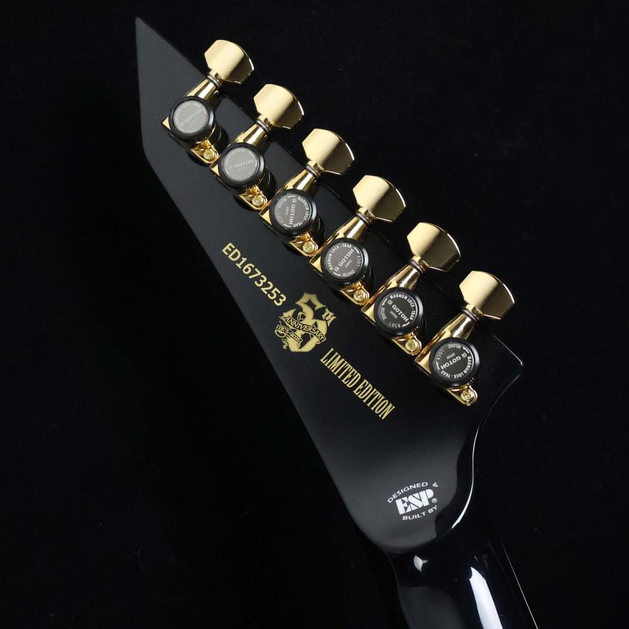 EDWARDS エドワーズ E-HORIZON-CTM 50TH Black Aqua Burst C S/N