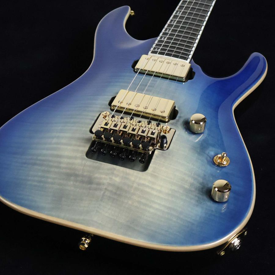 EDWARDS エドワーズ E-HORIZON-CTM 50TH Black Aqua Burst C S/N