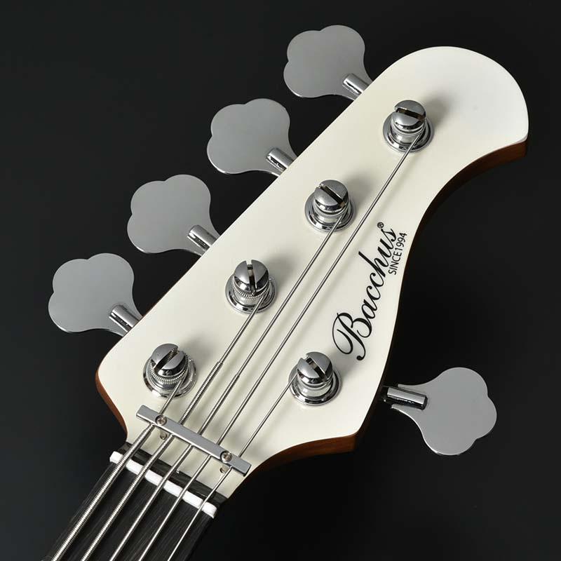 Bacchus（バッカス） WJB5-1DX-AC RSM/P PWHMH 5弦 ベース初心者12点