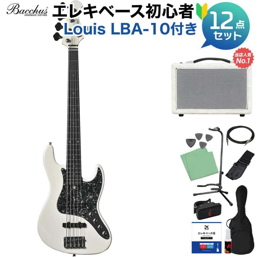 Bacchus（バッカス） Bacchus WJB5-1DX-AC RSM/P PWHMH 5弦 ベース