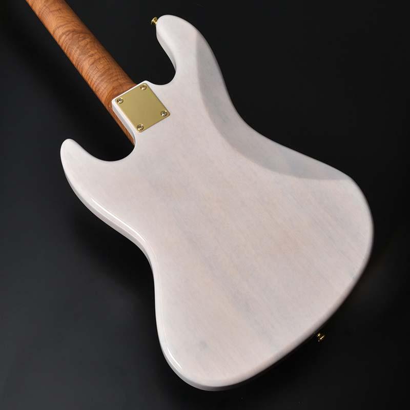 Bacchus WL4-STD/RSM SSW GD 初心者セット JOYO多機能アンプ付 エレキベース シースルー スノーホワイト ゴールドパーツの画像