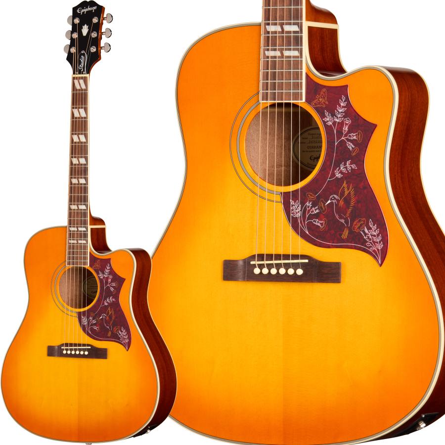 Epiphone（エピフォン） Hummingbird Studio EC Heritage Cherry