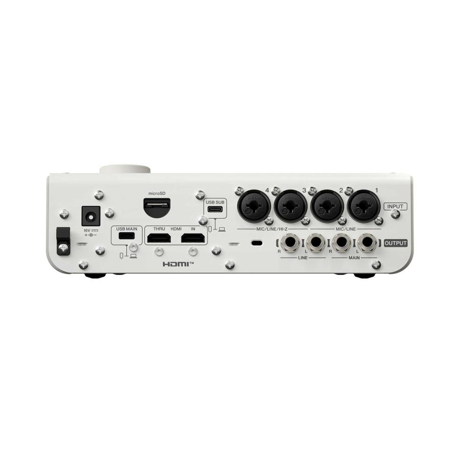 YAMAHA ヤマハ URX44V (White) オーディオインターフェイスの画像