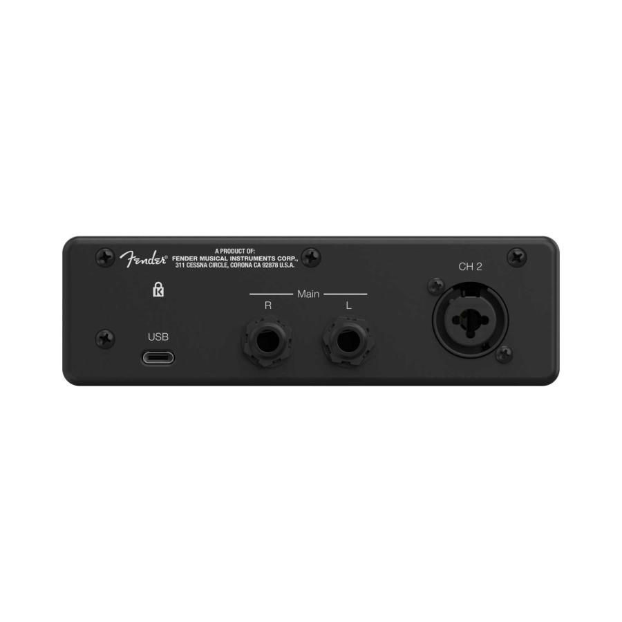 Fender フェンダー Quantum LT2 オーディオインターフェイス USB-Cの画像
