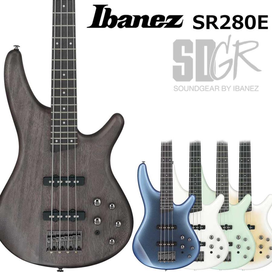 Ibanez（アイバニーズ） SR280E エレキベース 初心者向け アクティブ