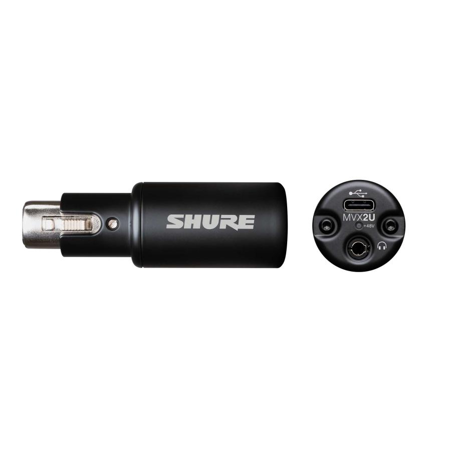 SHURE（シュア） MVX2U Gen 2 オーディオインターフェイス ヘッドホン