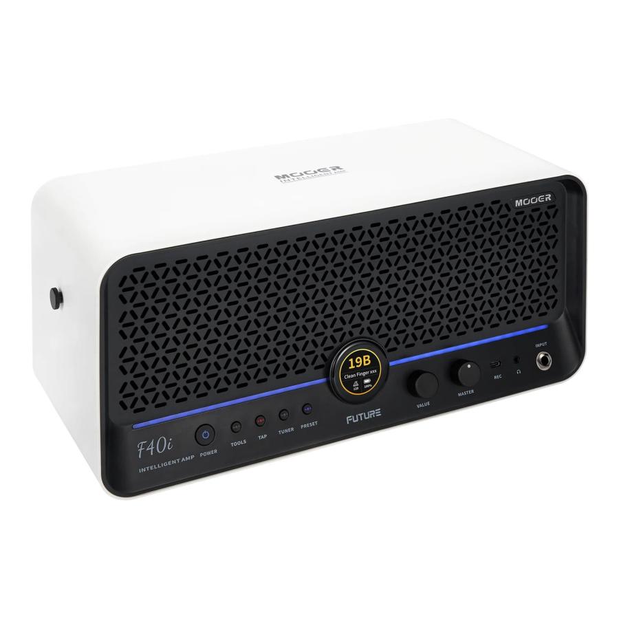 MOOER ムーア F40i Snowfall White (スノーフォールホワイト) ギターアンプ デスクトップアンプの画像