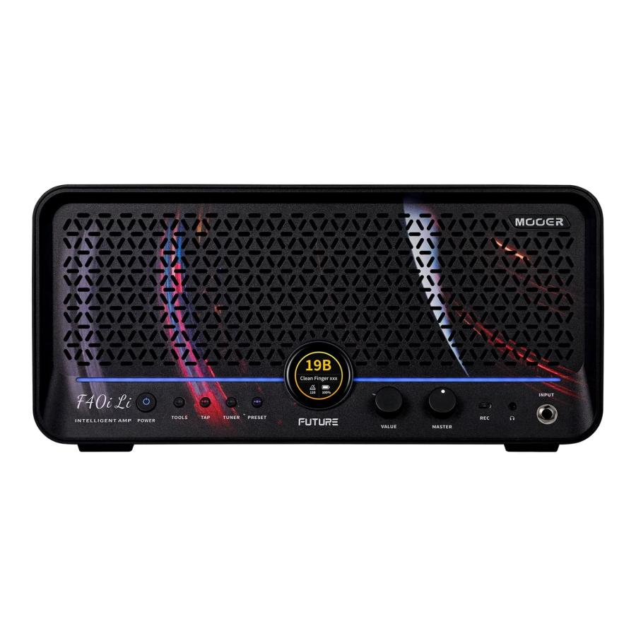 MOOER ムーア F40i Li PhantomBlack (ファントムブラック) ギターアンプ デスクトップアンプの画像