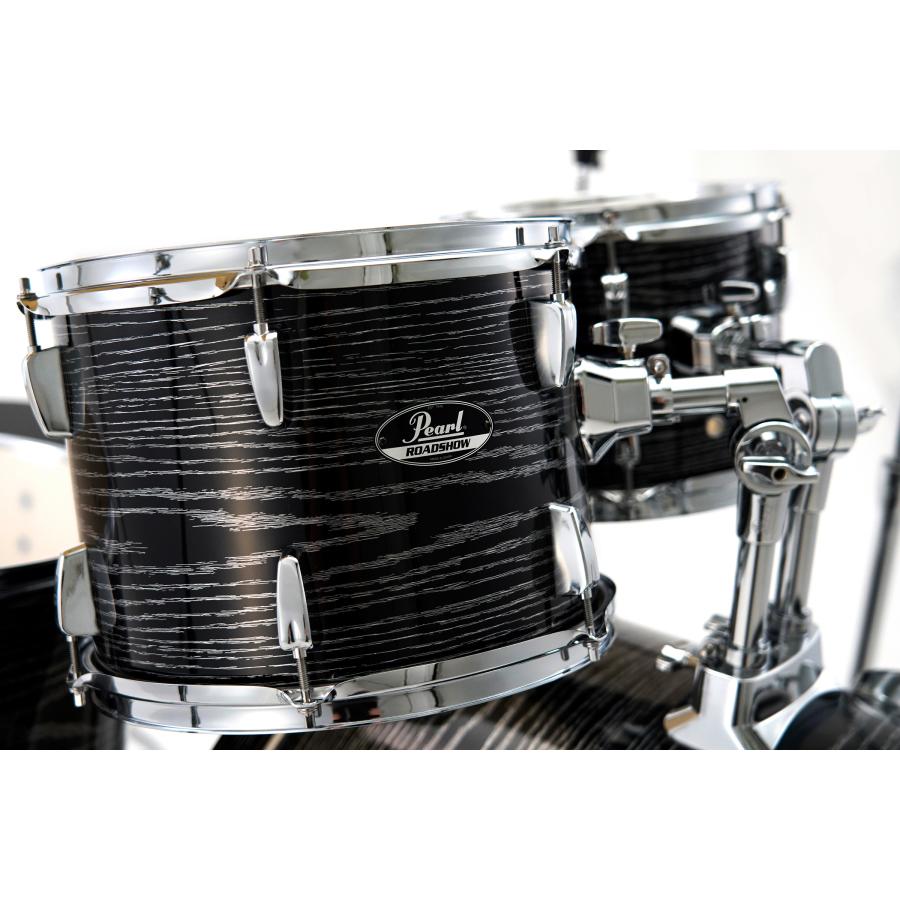 Pearl パール RS525SCWN/C-2CSN #801 Midnight Chrome Vortex ROADSHOW 22”バスドラム ドラムフルセット 初心者向け_7