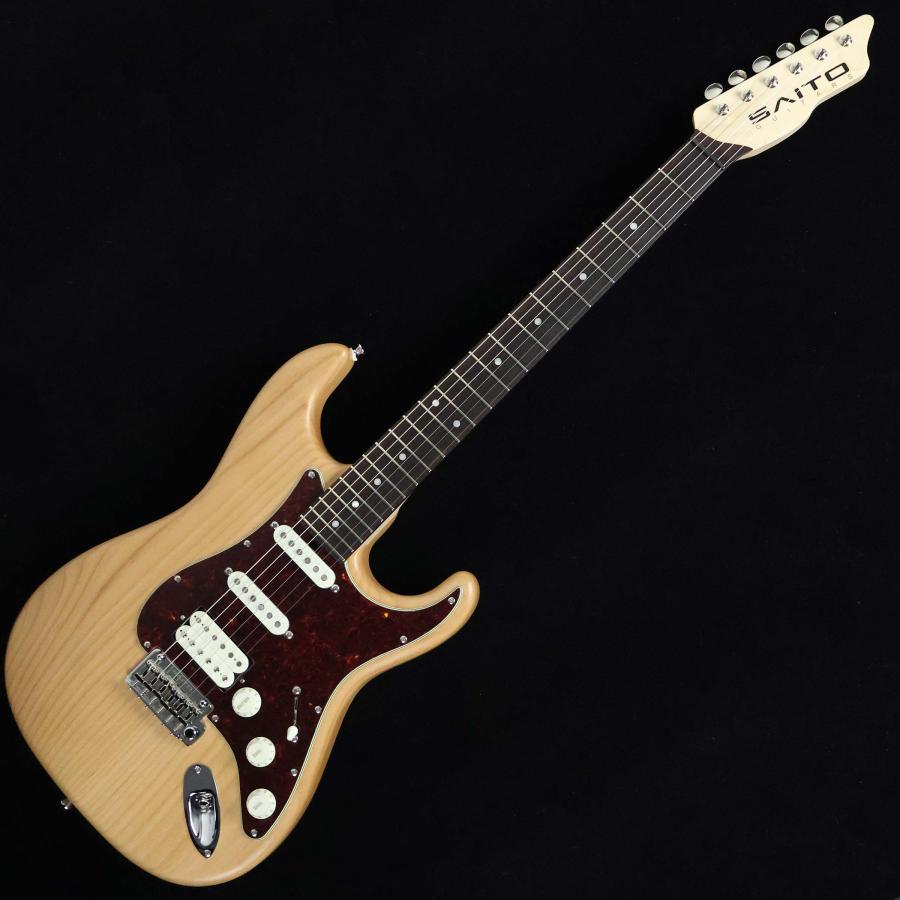 SAITO GUITARS サイトウギターズ S-622CS Naked/Alder-Rose/SSH S/N