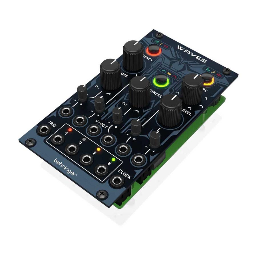 ラムサEQ×2 /ベリンガー DEQ1024 / SKB 6Uラック付き BEHRINGER（ベリンガー） WAVES ユーロラック用 タイダル