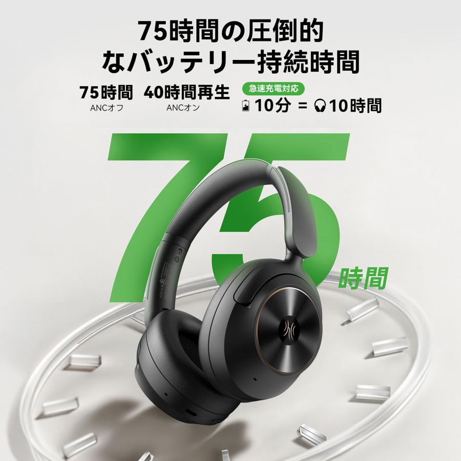 OneOdio ワンオーディオ Focus A6 Black Bluetooth6.0搭載 ノイズ