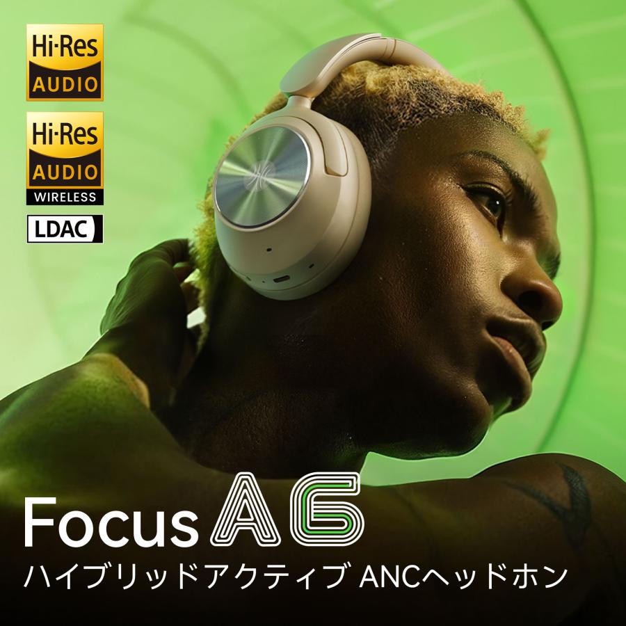 OneOdio ワンオーディオ Focus A6 White Bluetooth6.0搭載 ノイズ