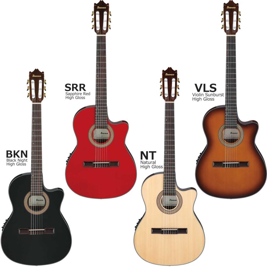 Ibanez アイバニーズ GA35TCE 初心者14点セット クラシックギター ナイロン弦 プリアンプ搭載 薄型ボディ ローズウッド指板_5