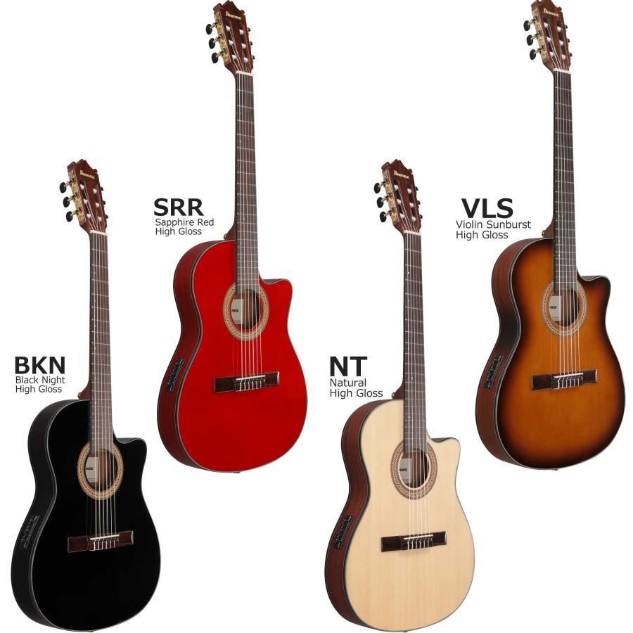 Ibanez アイバニーズ GA35TCE 初心者14点セット クラシックギター ナイロン弦 プリアンプ搭載 薄型ボディ ローズウッド指板_7