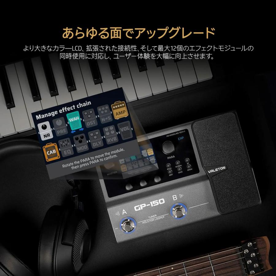 Valeton ヴェイルトン GP-150 マルチエフェクター : 島村楽器Yahoo!店