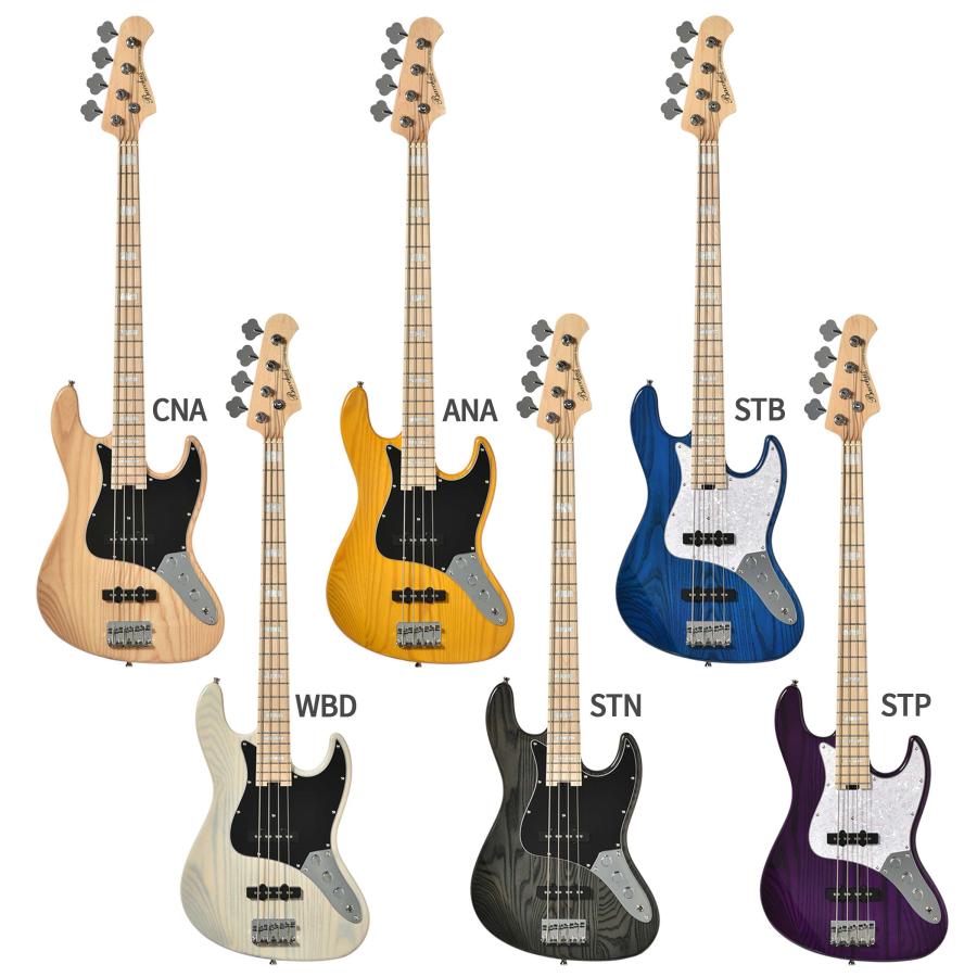 Bacchus（バッカス） WJB-750M-ASH ベース初心者12点セット Fender