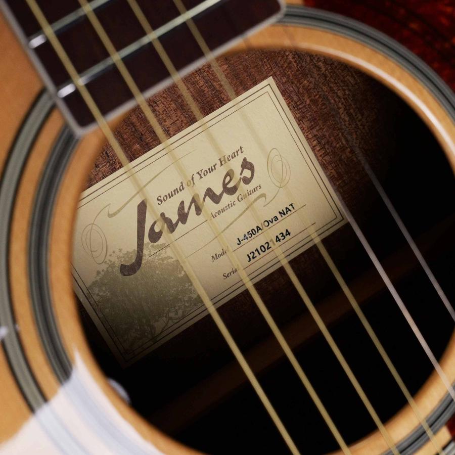 ジェームス（James） J-450A/Ova Natural アコースティックギター 中古