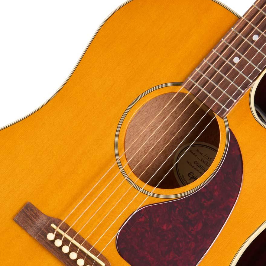 Epiphone エピフォン J-45 Studio EC Natural アコースティックギター初心者12点セット エレアコ アコギ ナチュラル EAS4CANNH1_7
