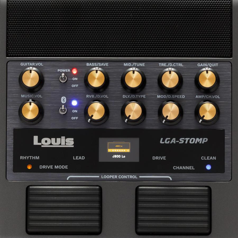 Louis ルイス LGA-STOMP アンプスピーカー内蔵マルチエフェクター