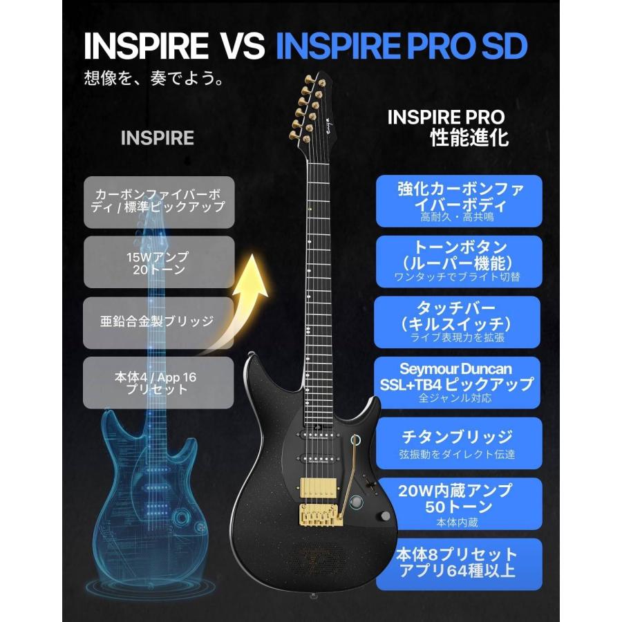 ENYA エンヤ Inspire PRO SD オールインワン・スマートギター セイモア