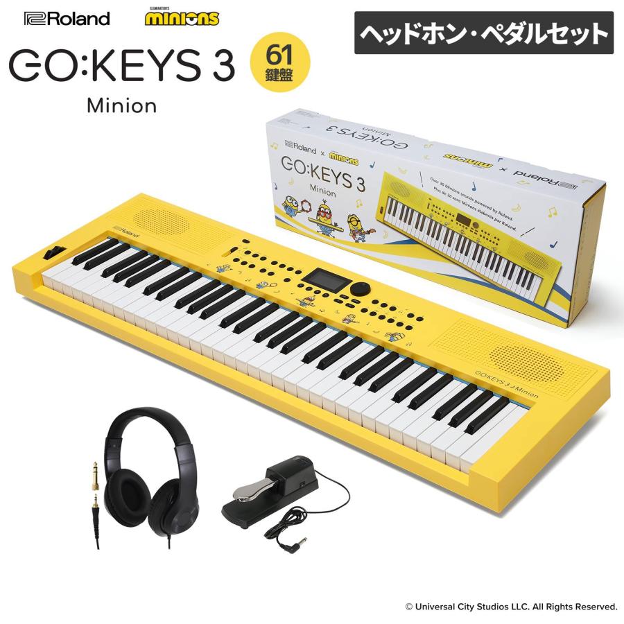 ローランド（Roland） 61鍵ポータブルキーボード GOKEYS3-Minion