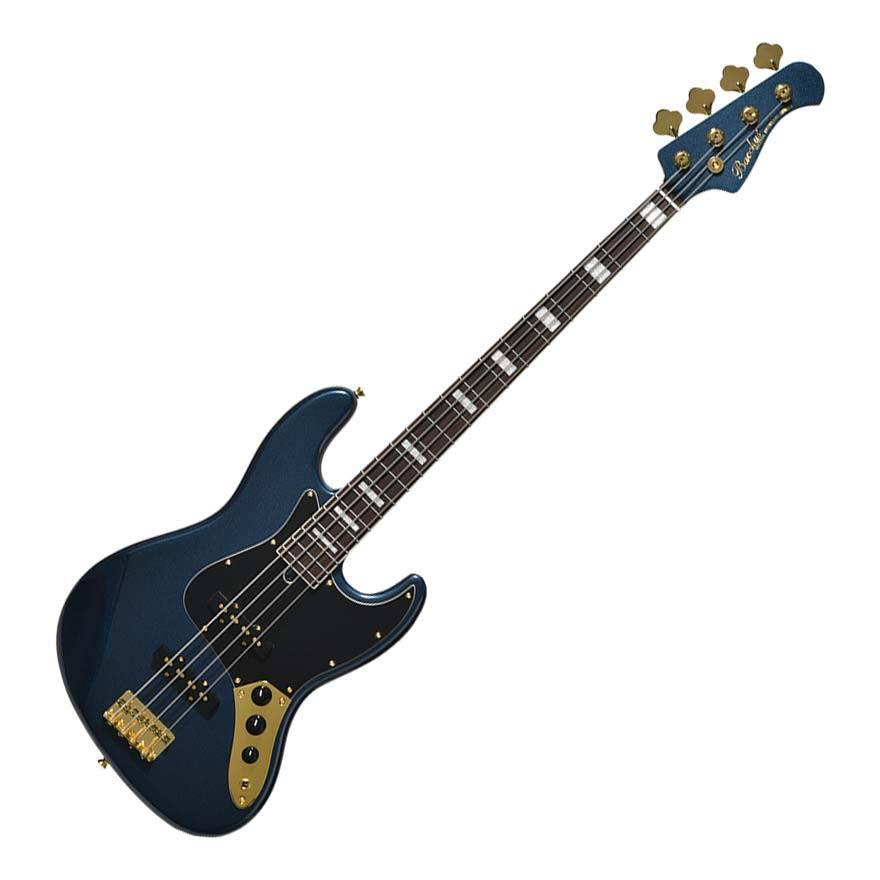 Bacchus（バッカス） BJB-1-RSM/R-LX DLPB ベース初心者12点セット