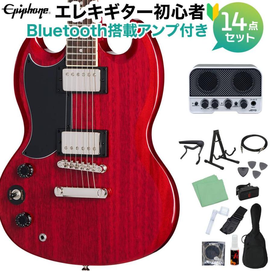 Epiphone（エピフォン） SG Tribute Left-Handed Cherry エレキギター