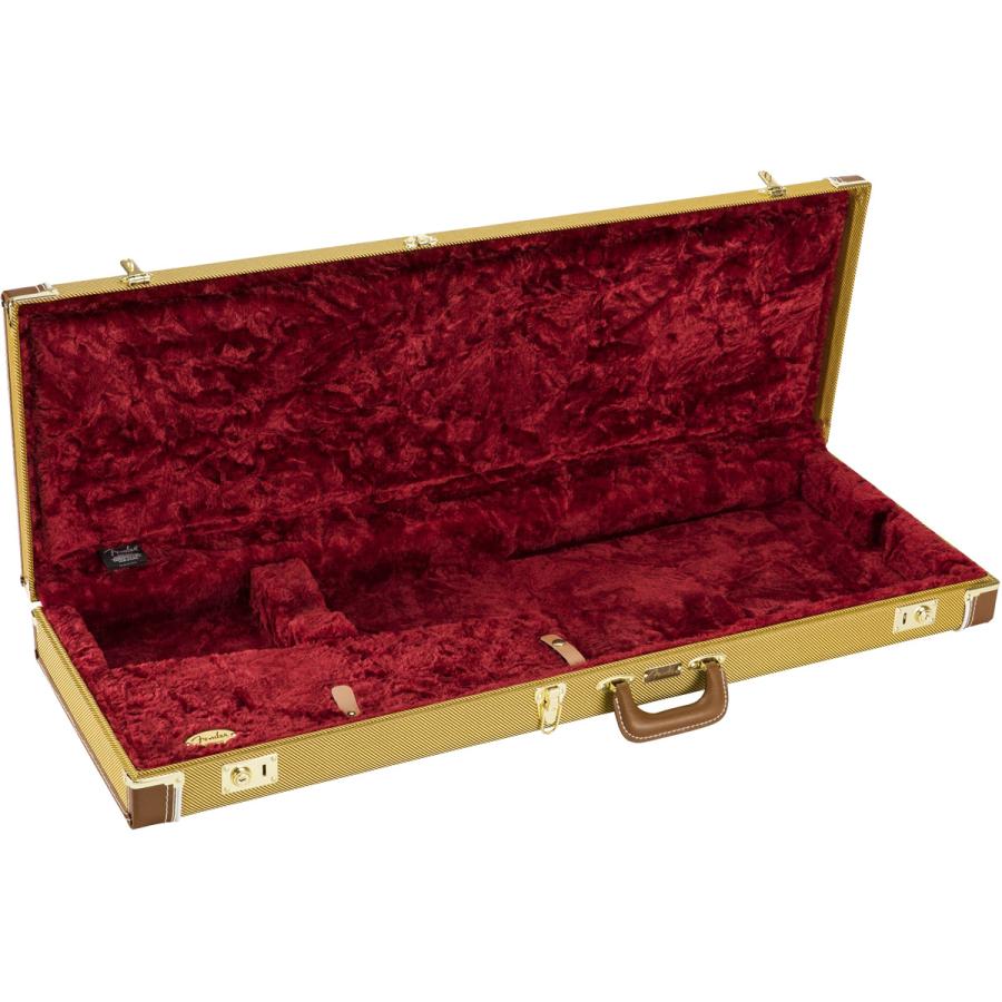 Fender フェンダー CLASSIC SERIES WOOD CASE - STRAT/TELE Tweed エレキギターケース ストラト・テレキャスター用_1