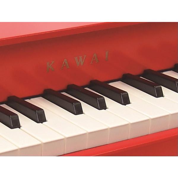 m*i様 KAWAI ミニピアノ P-32 赤 32鍵 KAWAI カワイ P-32/1163 レッド ミニピアノ 32鍵盤 : 島村楽器