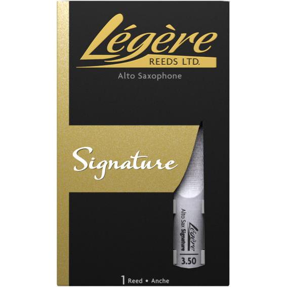 大好評です Legere レジェール ASG3.50 リード Signature 樹脂製 アルトサックス用 激安セール