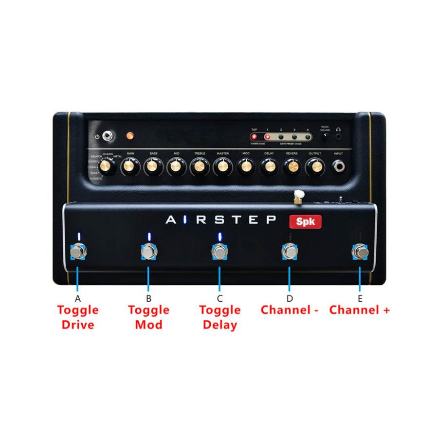 XSONIC エックスソニック AIRSTEP SPK Edition ワイヤレスフット