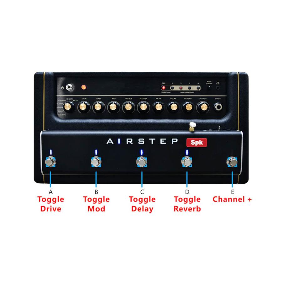 XSONIC エックスソニック AIRSTEP SPK Edition ワイヤレスフット