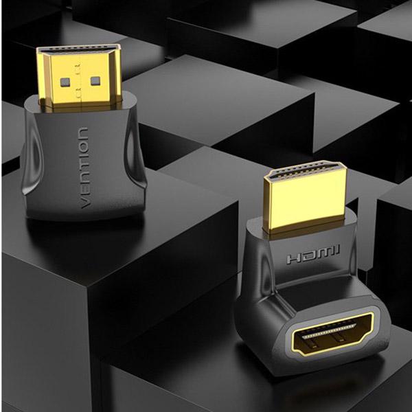 VENTION ベンション HDMI 270 Degree Male to Female Adapter Black AI-2151｜shimamura｜04