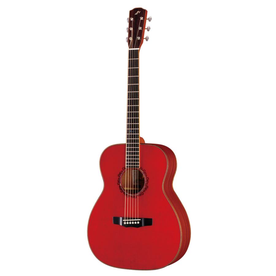 Morris モーリス FLB-80 WR (ウォームレッド) アコースティックギター