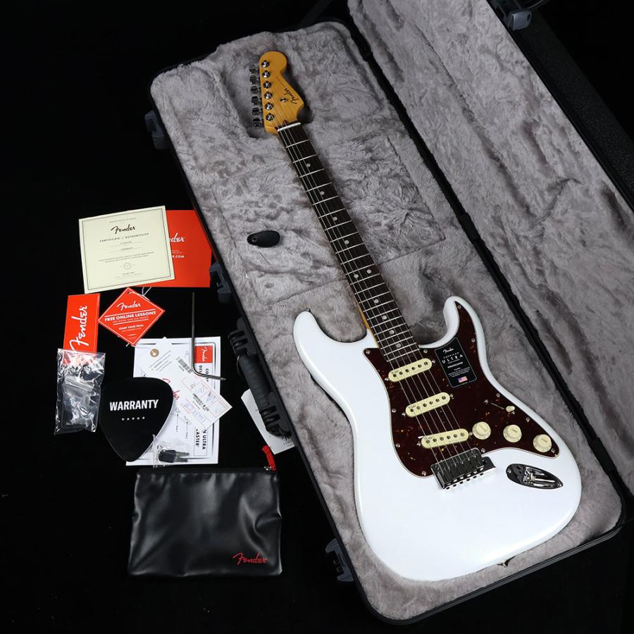 Fender American Ultra Stratocaster Arctic Pearl フェンダー Fender American Ultra Stratocaster Arctic Pearl フェンダー