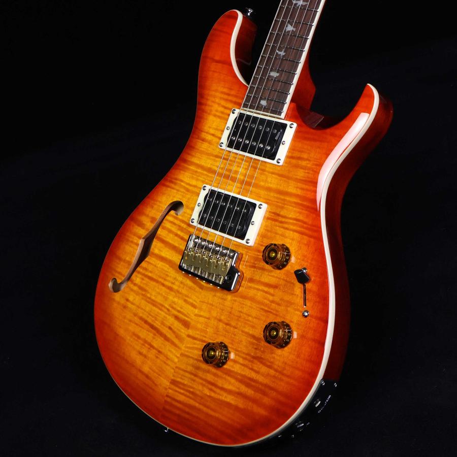 PRS SE Custom24 Semi-Hollow Piezo Vintage Sunburst SEカスタム24 セミホロウ ピエゾ 未展示品_8