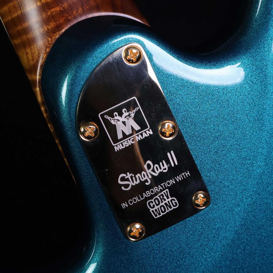 Music Man MUSICMAN Stingray II Deluxe Pine Green コリー・ウォン