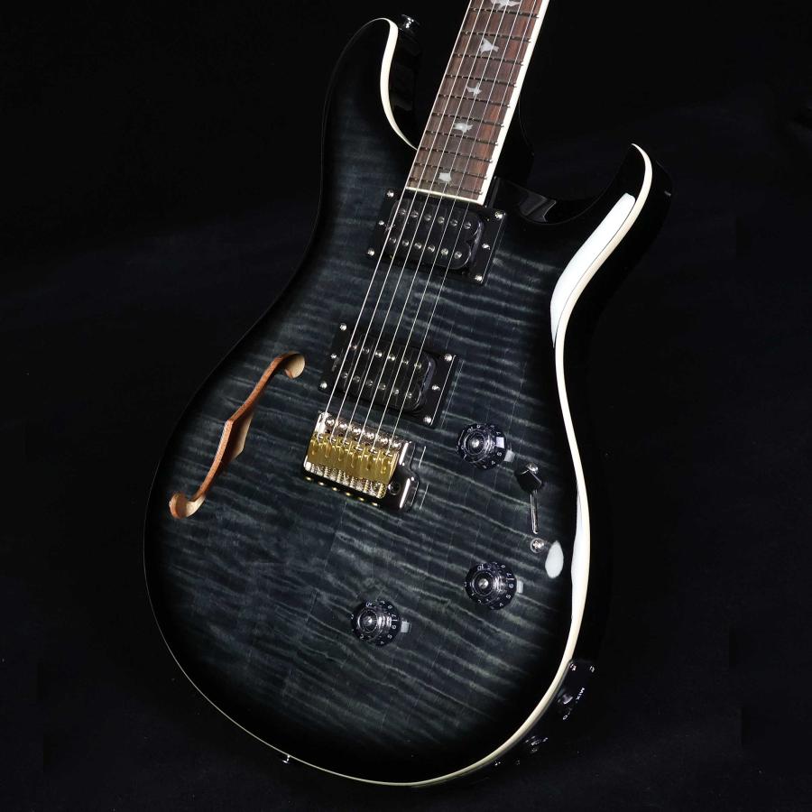 PRS SE Custom24 Semi-Hollow Piezo Charcoal Burst 2 SEカスタム24 セミホロウ ピエゾ 未展示品_8