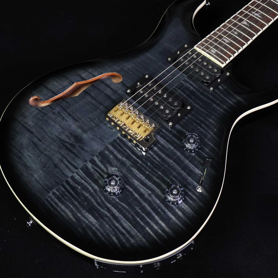 PRS SE Custom24 Semi-Hollow Piezo Charcoal Burst 2 SEカスタム24 セミホロウ ピエゾ 未展示品_9