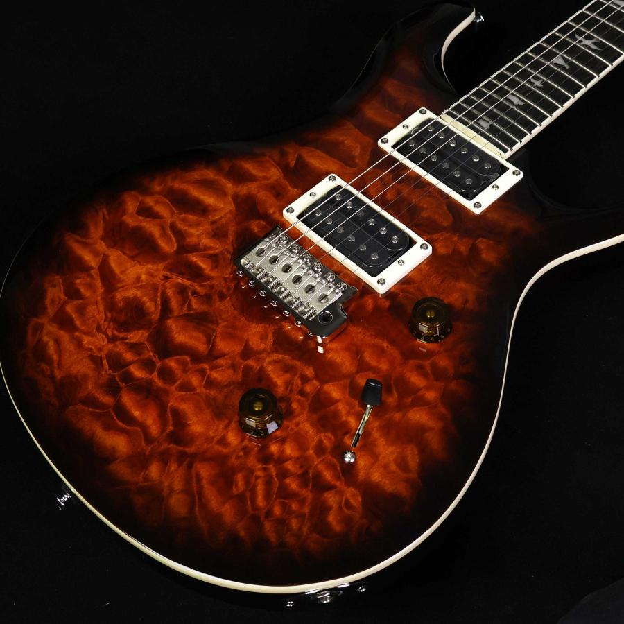 Paul Reed Smith PRS SE Custom24 Quilt Black Gold Burst ポール