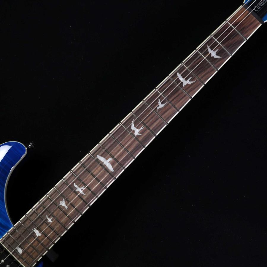 PRS SE Custom24 Semi-Hollow Piezo Lake Blue ポールリードスミス SEカスタム24 セミホロウ ピエゾ 青 未展示品_4