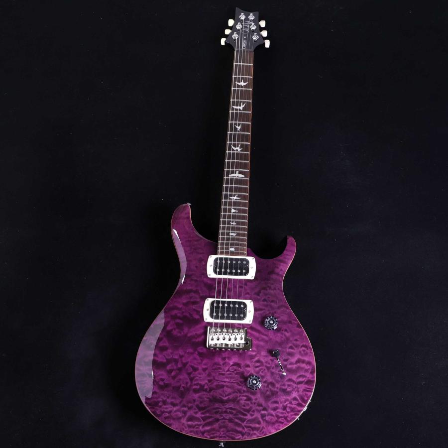 PRS SE Custom24 Quilt Amethyst ポールリードスミス SEカスタム24 キルト アメジスト パープル 紫 未展示品の画像