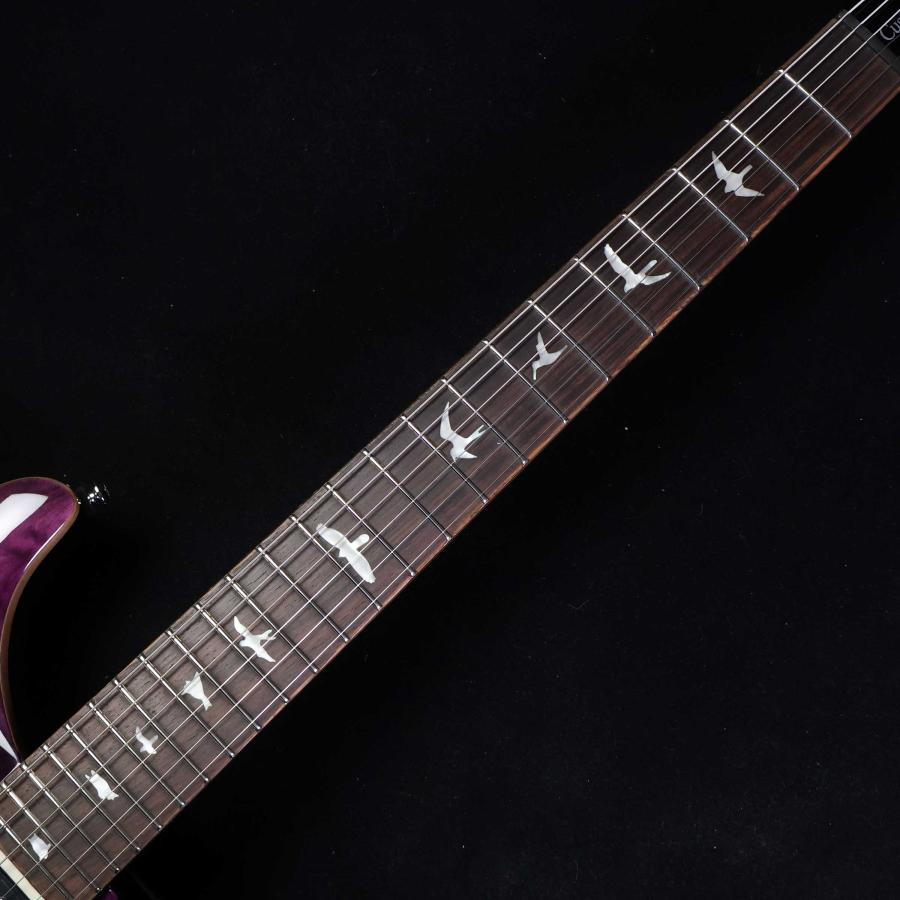 PRS SE Custom24 Quilt Amethyst ポールリードスミス SEカスタム24 キルト アメジスト パープル 紫 未展示品の画像